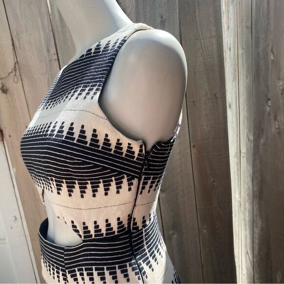 Mara Hoffman black and white cutout dress size 2 - Picture 13 of 15